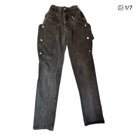 Vintage Rockies Jeans Rocky Mountain Unique Chaps Detail Vintage Bareback USA